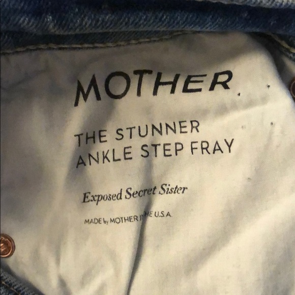 Mother High Rise Distressed Stunner Jeans 27 - Picture 5 of 8